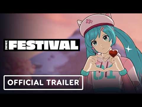 Fortnite Festival – Official Hatsune Miku Season 7 Reveal Trailer