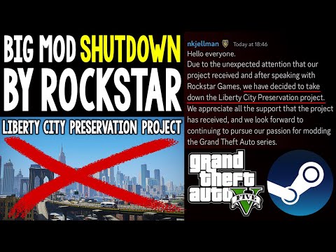 BIG GTA 5 MOD JUST GOT SHUTDOWN BY ROCKSTAR!