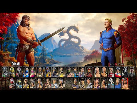 MK1 Conan Vs Homelander – Mortal Kombat 1 Gameplay