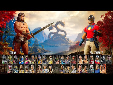 Mortal Kombat 1 Conan Vs Peacemaker Gameplay MK1