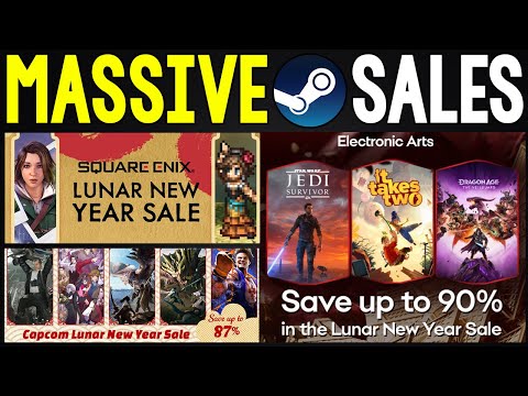 ABSOLUTELY MASSIVE NEW STEAM SALES LIVE RIGHT NOW – TONS OF PC GAMES SUPER CHEAP AND GAMES UNDER 