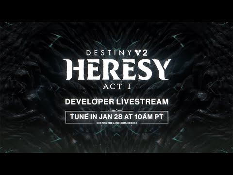 Destiny 2: Heresy Act I Developer Livestream – PC Gamer Co-stream