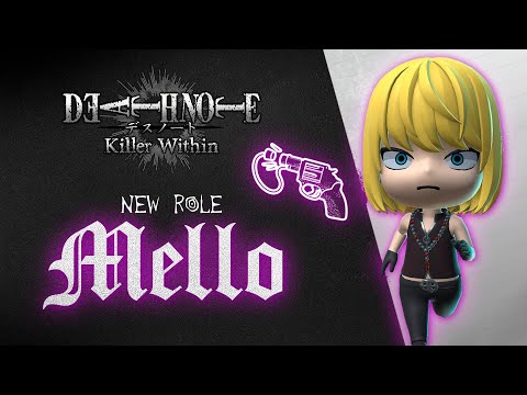 DEATH NOTE Killer Within: New Role Mello & Customization Trailer