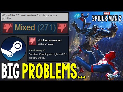 Marvel’s Spider-Man 2 Has Some BIG PROBLEMS On PC – Crashes, Bad Performance, Stuttering + MORE!