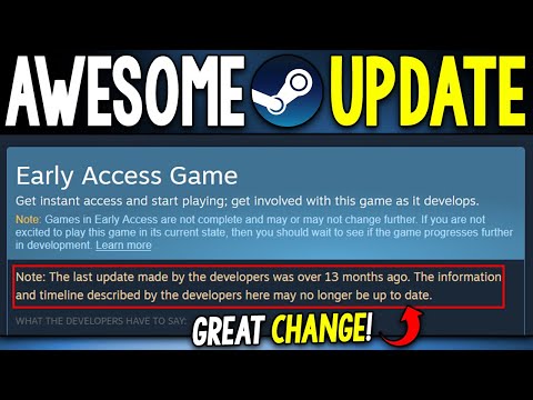 ABSOLUTELY AWESOME NEW STEAM UPDATE – THIS IS GREAT!