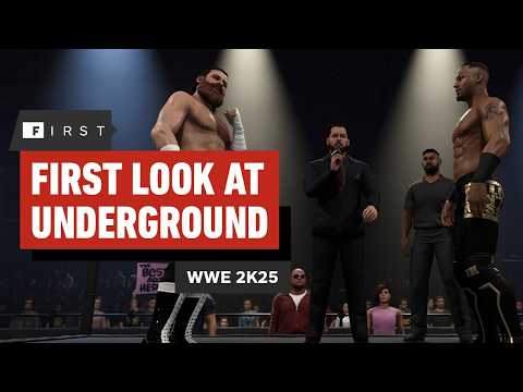 WWE 2K25: Underground Match Gameplay With Developer Commentary – IGN First