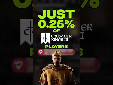 Just 0.25% of Crusader Kings 3 Players Have This Ultra Rare Achievement