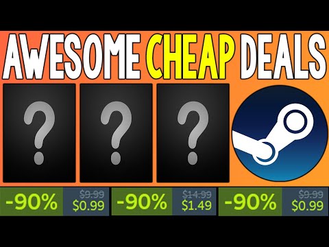 ABSOLUTELY AWESOME NEW SUPER CHEAP STEAM GAME DEALS + GREAT NEW STEAM PC GAME SALE!