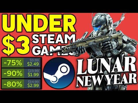 STEAM LUNAR NEW YEAR SALE 2025 – AWESOME GAME DEALS UNDER !