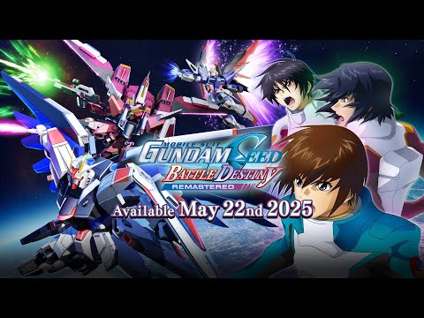 MOBILE SUIT GUNDAM SEED BATTLE DESTINY REMASTERED – Announcement Trailer