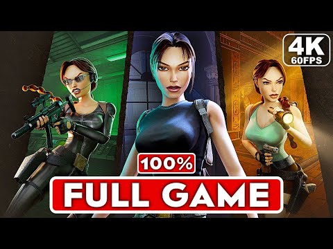 TOMB RAIDER 4-6 REMASTERED Gameplay Walkthrough FULL GAME 100% [4K 60FPS] – No Commentary