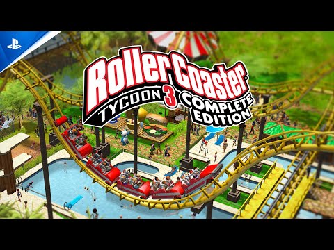 RollerCoaster Tycoon 3 Complete Edition – Announcement Trailer | PS5 & PS4 Games