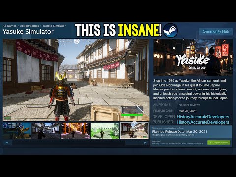 This Has to be One of the MOST INSANE and HILARIOUS STEAM Games of ALL TIME – Yasuke Simulator!?