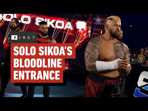 WWE 2K25: Solo Sikoa’s Bloodline Entrance – IGN First