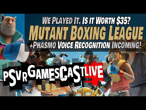 Mutant Boxing League: We Played It. Is it Worth ? | PSVR2 GAMESCAST LIVE