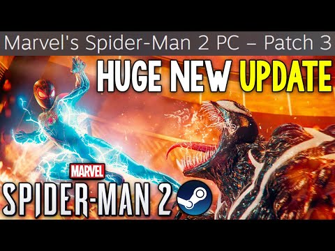 Huge Spider-Man 2 PC UPDATE – Tons of Fixes OUT NOW + Steam Deck VERIFIED and More!