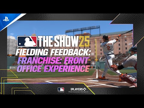 MLB The Show 25 – Fielding Feedback: Franchise Front Office Experience | PS5 Games