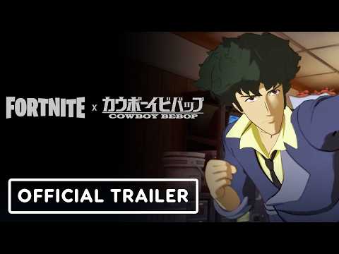 Fortnite x Cowboy Bebop – Official Spike Spiegel and Faye Valentine Skins Trailer