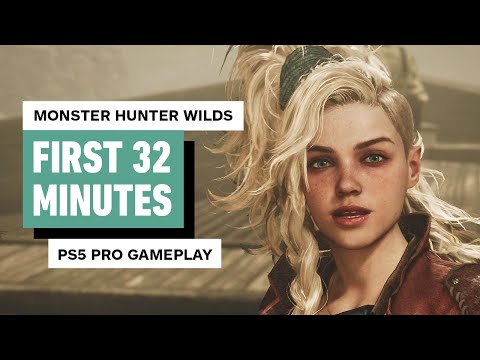 Monster Hunter Wilds Gameplay: First 32 Minutes on PlayStation 5 Pro