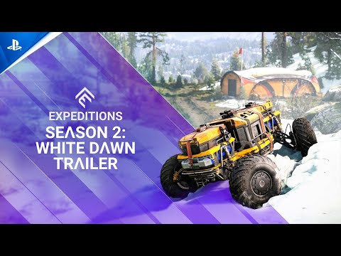 Expeditions: A MudRunner Game – White Dawn Trailer | PS5 & PS4 Games