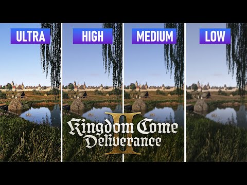 Kingdom Come: Deliverance 2 PC Graphics Comparison | Low vs Medium vs High vs Ultra | 4K/60 FPS