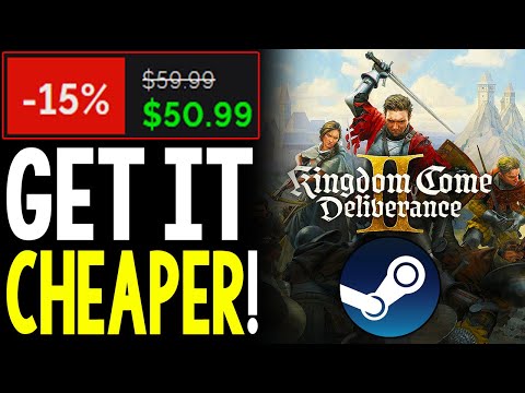 Kingdom Come Deliverance II Out Today, GET IT WAY CHEAPER ON STEAM + MORE Great STEAM PC Game DEALS!