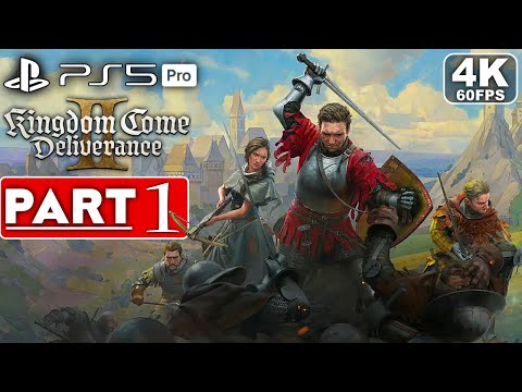 KINGDOM COME DELIVERANCE 2 Gameplay Walkthrough Part 1 FULL GAME [4K 60FPS PS5] – No Commentary