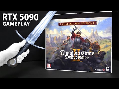 Unboxing KINGDOM COME DELIVERANCE 2 Collector’s Edition (NVIDIA RTX 5090 Gameplay)