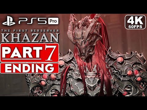 THE FIRST BERSERKER KHAZAN ENDING Gameplay Walkthrough Part 7 FULL GAME [4K 60FPS PS5 PRO