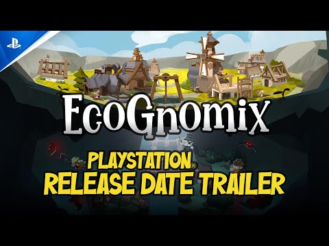 EcoGnomix – Release Date Trailer | PS5 & PS4 Games
