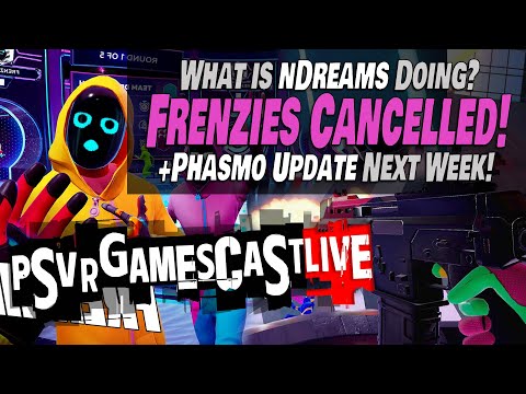 nDreams Just CANCELLED FRENZIES on PlayStation VR2 | PSVR2 GAMESCAST LIVE
