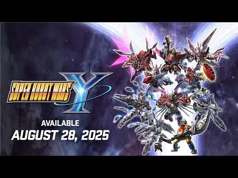 SUPER ROBOT WARS Y – Release Date Announcement Trailer