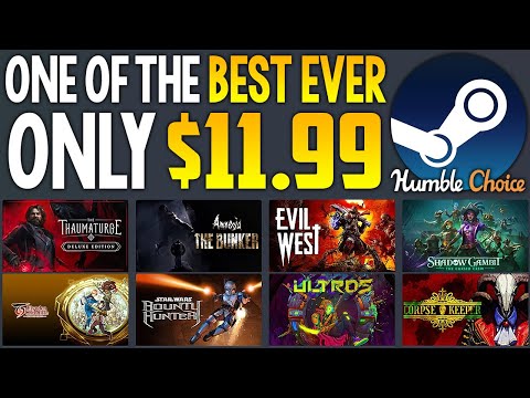 ABSOLUTELY INSANE NEW HUMBLE MONTHLY – ONE OF THE BEST EVER, INSANE VALUE! Humble Choice MAY 2025