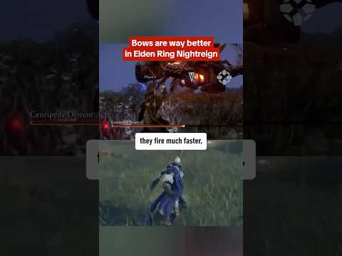 The bow is actually a good weapon in Elden Ring Nightreign
