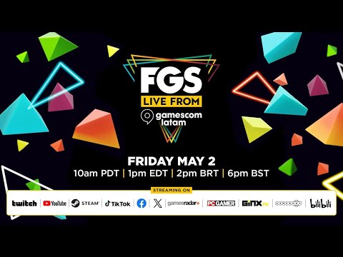 FGS Live From gamescom latam – PC Gamer Co-stream