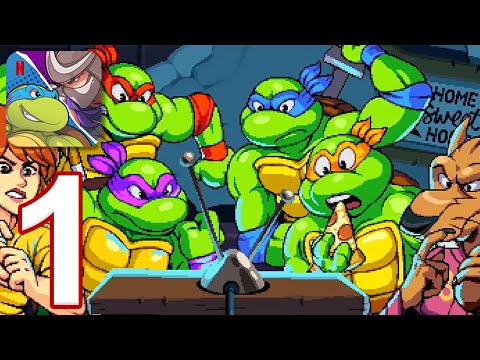TMNT: Shredder’s Revenge – Gameplay Walkthrough Part 1 – Episodes 1-8 (iOS, Android)