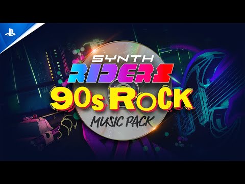 Synth Riders – 90s Rock Music Pack Gameplay Video | PS5 & PS VR2 Games