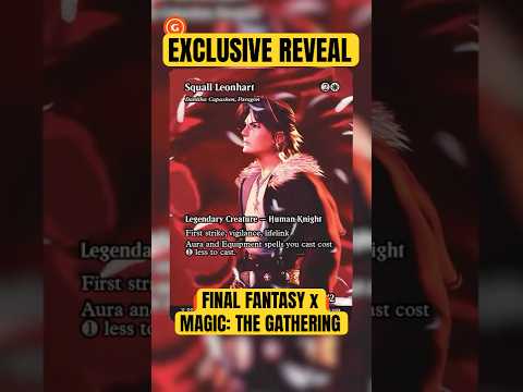 EXCLUSIVE: 3 Upcoming MTG x FF Cards