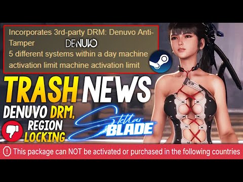 This is ABSOLUTE TRASH for STELLAR BLADE on PC – Region Locking, Denuvo DRM + MORE!