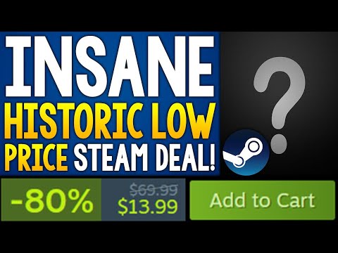 Insane New HISTORICAL LOW Steam PC Game Deal + NEW Steam Sale Live RIGHT NOW!