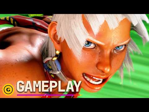 STREET FIGHTER 6: 7 Minutes of Elena Gameplay (High-Level CPU)