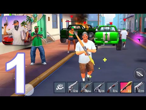 Gangs Fighter – Gameplay Walkthrough Part 1 – Tutorial & Missions (iOS, Android)