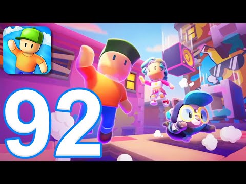 Stumble Guys – Gameplay Walkthrough Part 92 – Graffiti Gravity (iOS, Android)