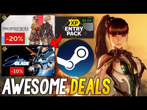 Absolutely AWESOME Steam Game Deals – Stellar Blade, Final Fantasy Tactics + Games UNDER !