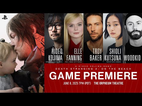 DEATH STRANDING 2: ON THE BEACH – Game Premiere – Orpheum Theatre – June 8, 2025