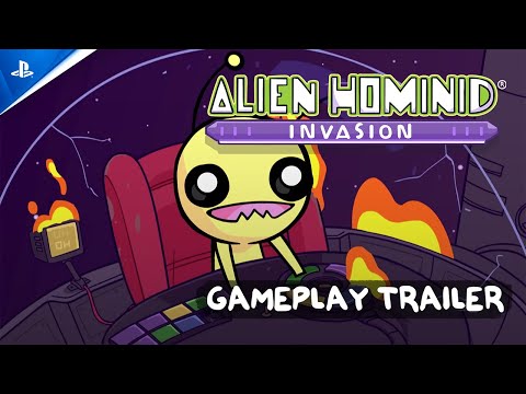 Alien Hominid Invasion – Launch Trailer | PS5 & PS4 Games