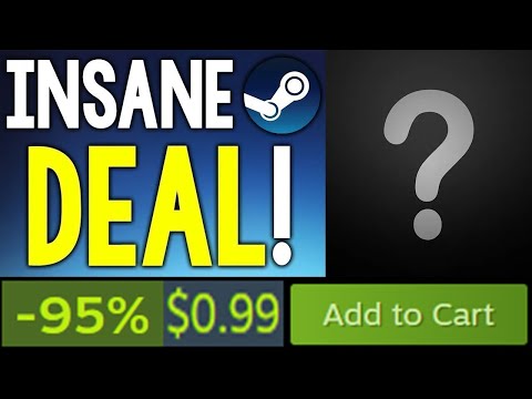 ABSOLUTELY INSANE NEW 95% OFF STEAM GAME DEAL FOR  + MORE GREAT NEW STEAM SALES AND DEALS!