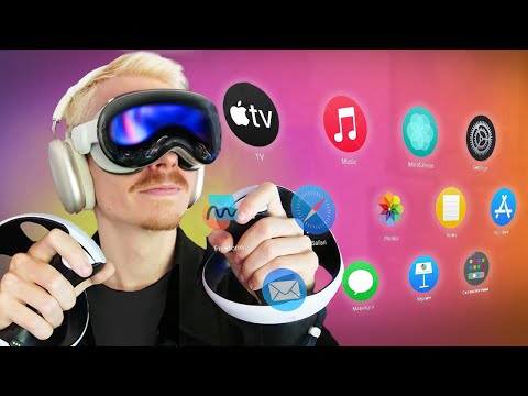 I tried Apple Vision Pro with PSVR2 Controllers and it’s AMAZING!
