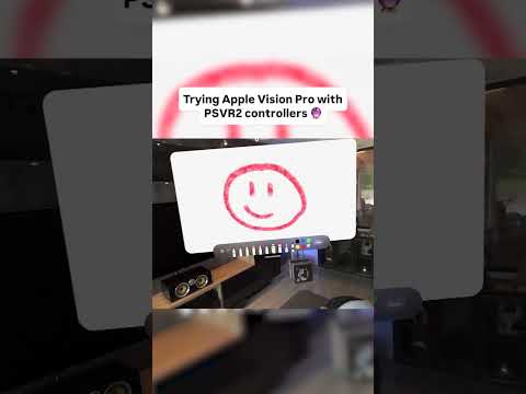 Pairing Apple Vision Pro with PSVR2 Controllers Is Next Level