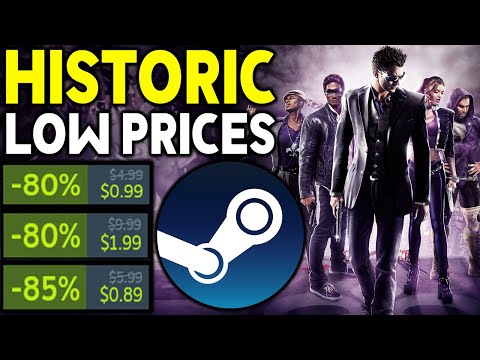New HISTORIC LOW Steam Game Deals and Great Deals UNDER  and !
